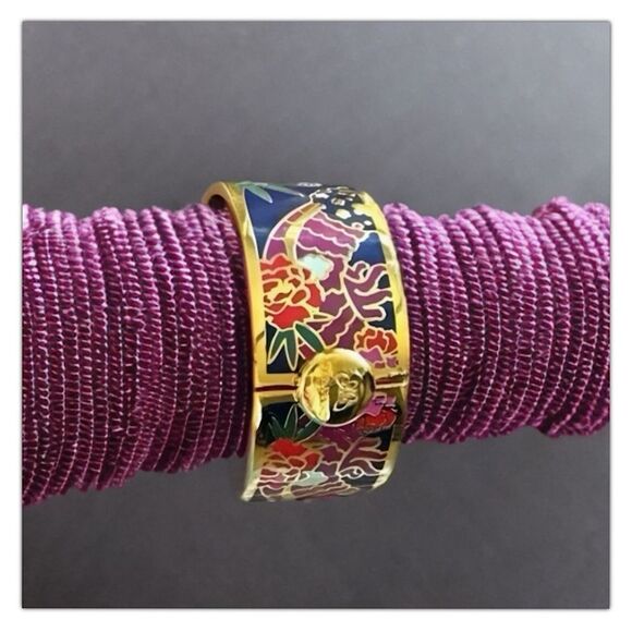 Johnny Was Dragon Hinged Bracelet - Picture 14 of 16